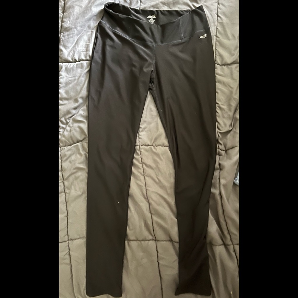 Avia plain black leggings